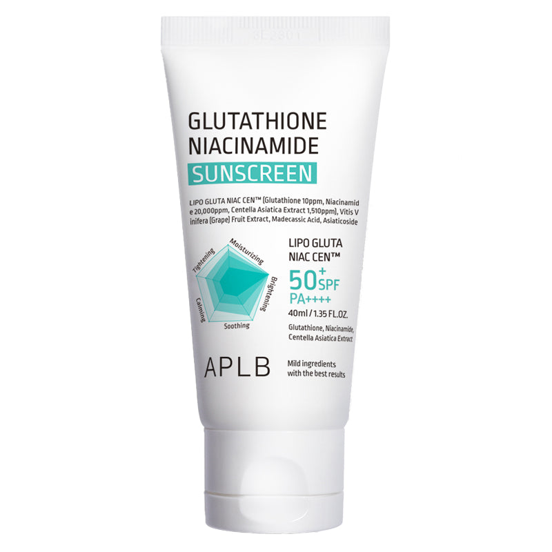 Glutathion-Niacinamid-Sonnenschutzmittel