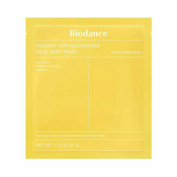 Radiant Vita Niacinamide Real Deep Mask - 4 Sheet Masks