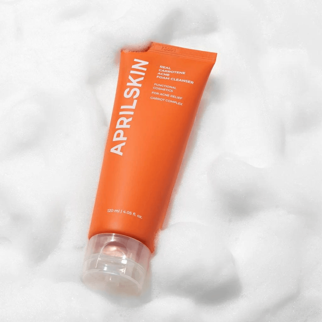 Real Carrotene Acne Foam Cleanser - 120 ml