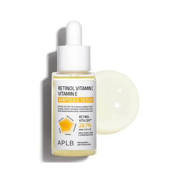 Retinol Vitamin C Vitamin E Ampoule Serum - 40 ml