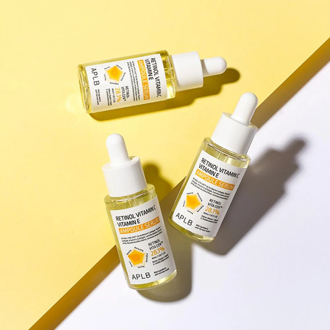 Retinol Vitamin C Vitamin E Ampoule Serum - 40 ml