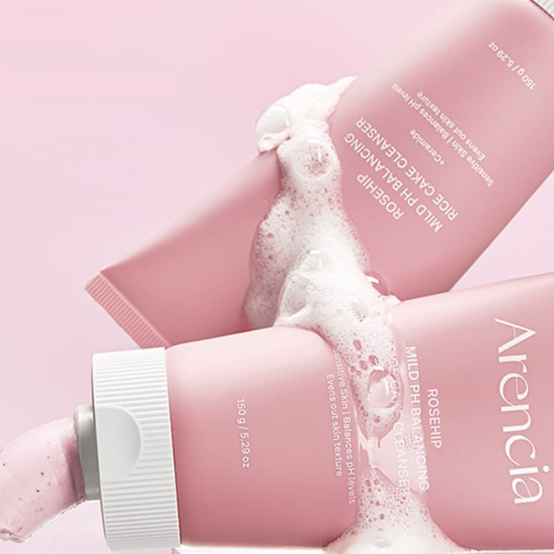 Rosehip Mild PH Balancing Rice Cake Cleanser - 150 g