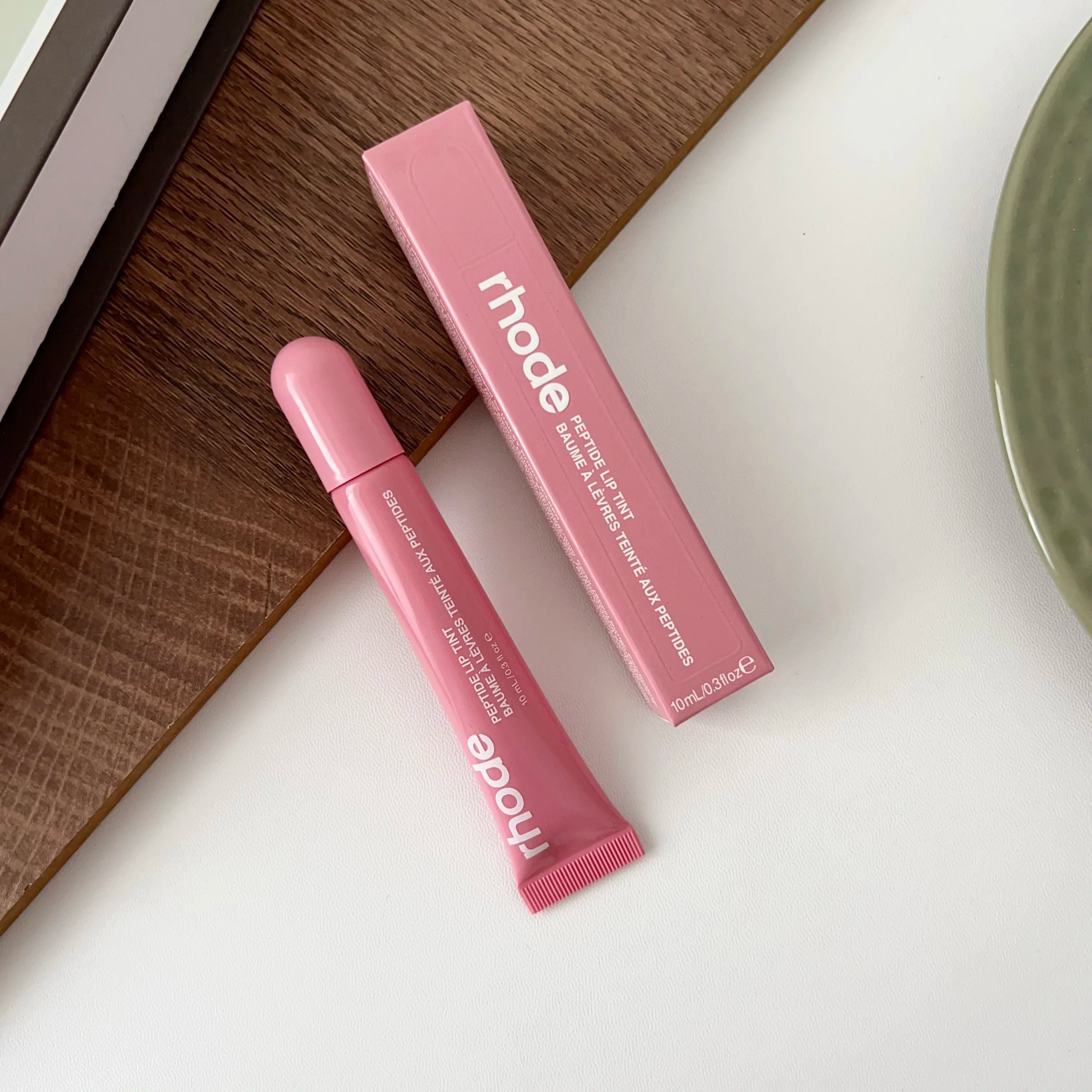 Rhode Lip Glosses Plump Moisturizing Lip Glaze Cinnamon Roll Oil Long Lasting Nourishing Lipstick Care Make up For Women Girls