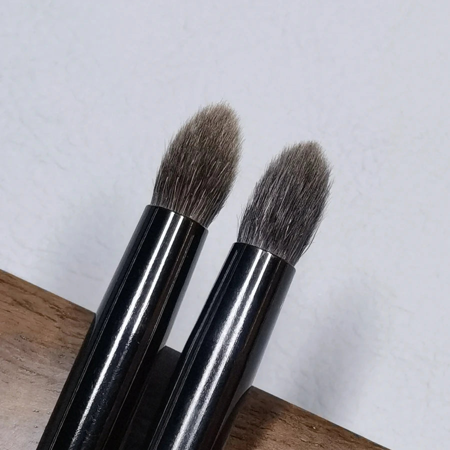 Tapered Eyeshadow Blending Makeup Brush Natural Goat Hair Nose Shadow Eyeshadow Make Up Tools