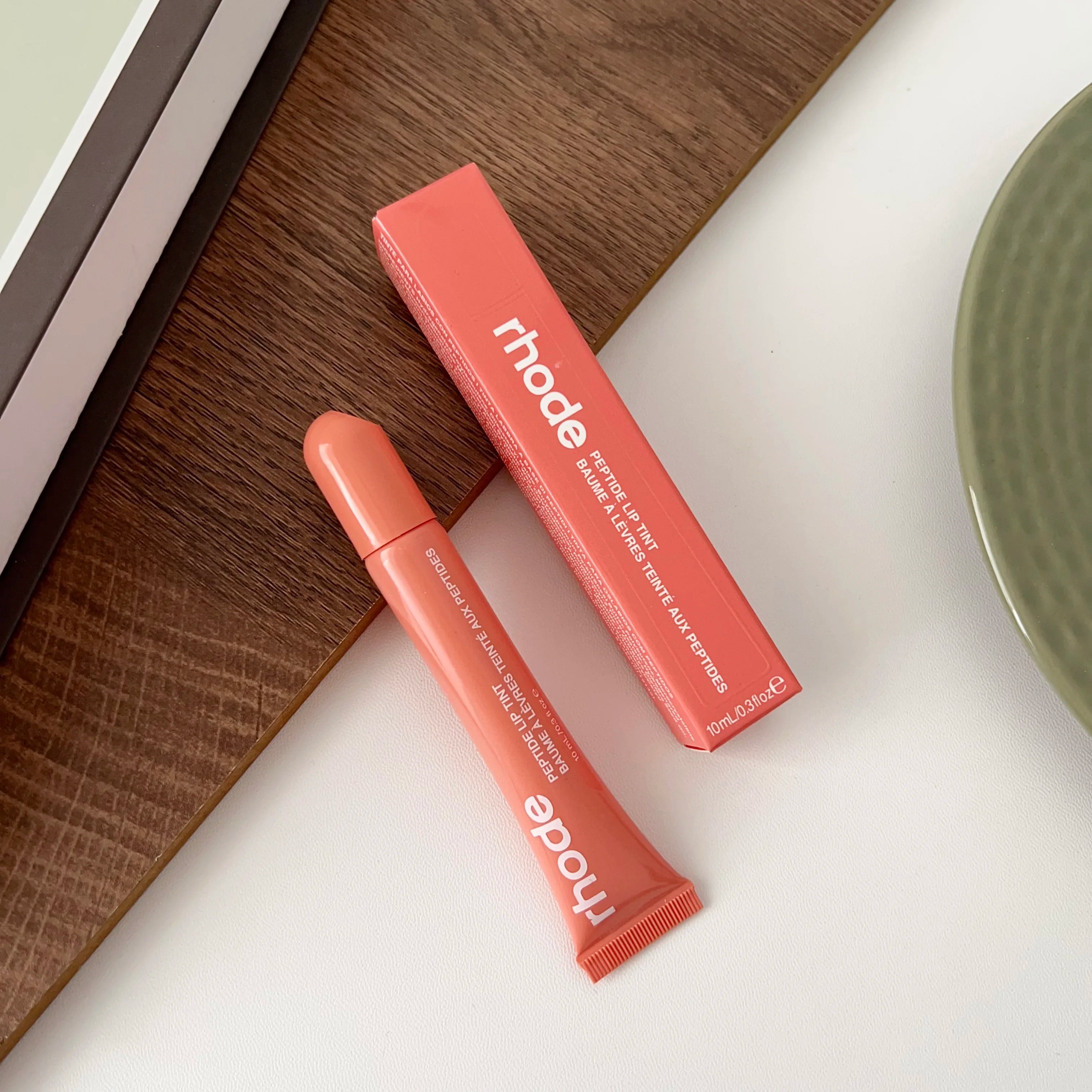 Rhode Lip Glosses Plump Moisturizing Lip Glaze Cinnamon Roll Oil Long Lasting Nourishing Lipstick Care Make up For Women Girls