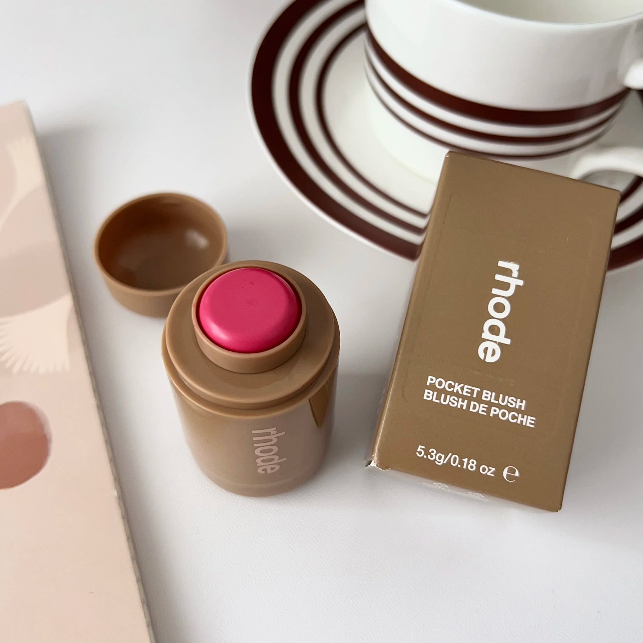 RHODE Makeup Cheek Blush Cream Blusher Stick Lip Gloss Phone Case For iPhone New Toast SALTY TAN Raspberry Espresso Lipstick INS