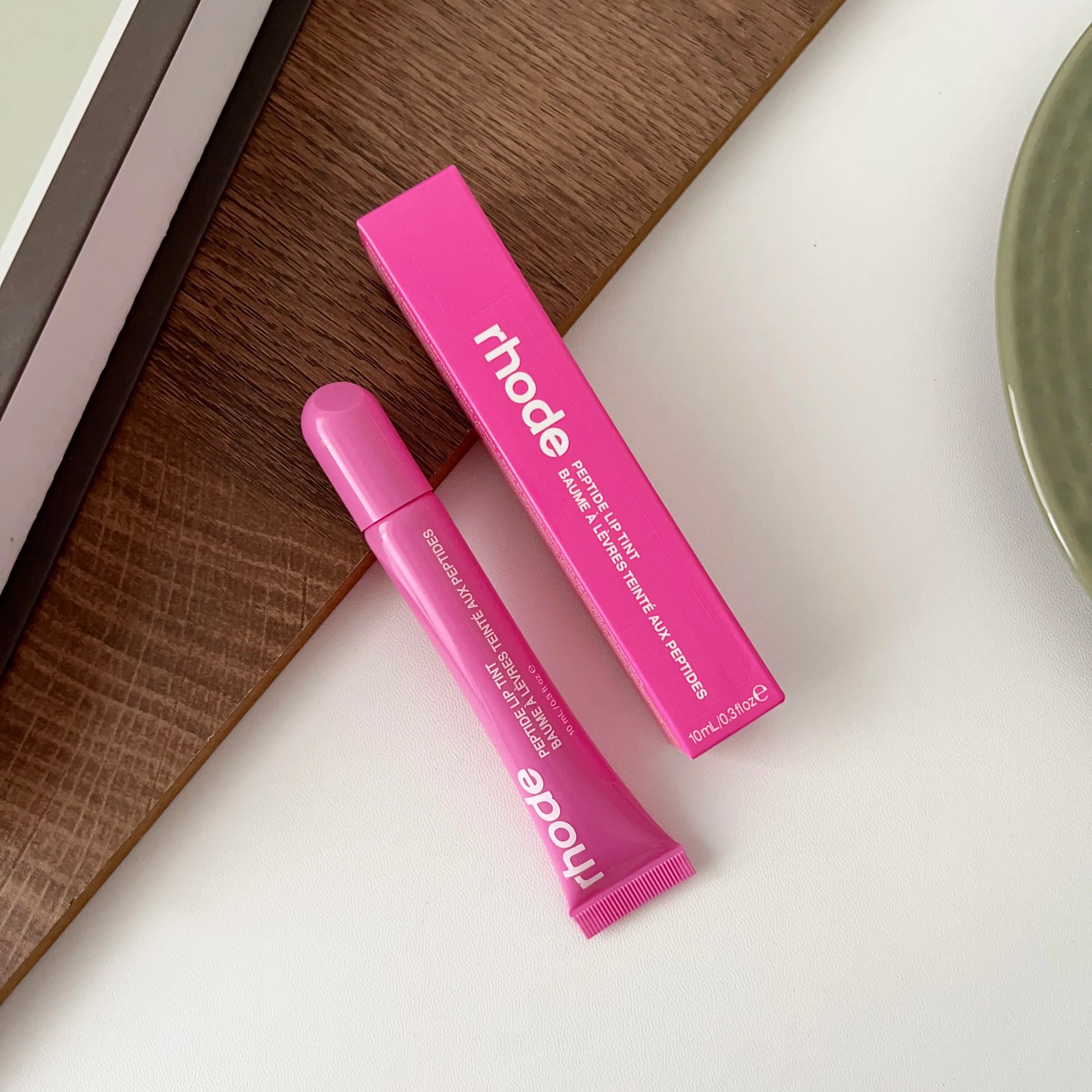 Rhode Lip Glosses Plump Moisturizing Lip Glaze Cinnamon Roll Oil Long Lasting Nourishing Lipstick Care Make up For Women Girls