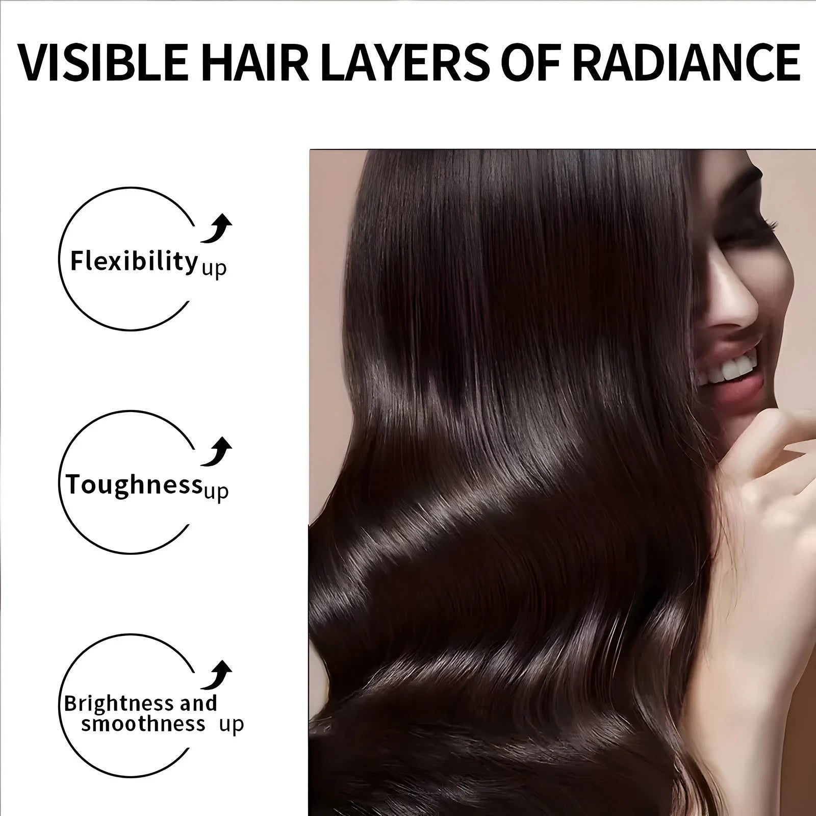 Keratin Hair Mask - Deep care for dry, damaged hair, moisturizing and nourishing, suitable for all hair types