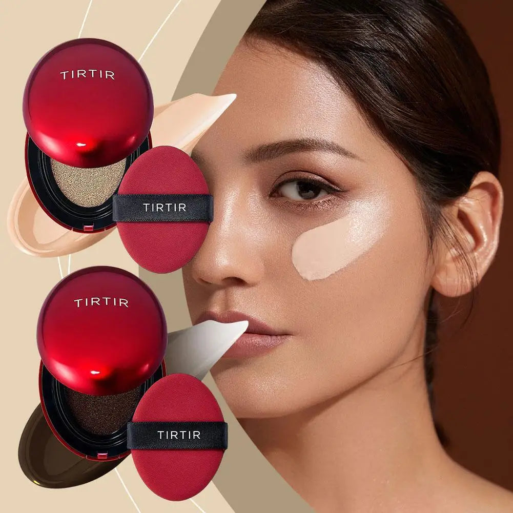 Cushion Refill Foundation TIRTIR Long-lasting Fit High Coverage Foundation Sun Protection Cushion Compact Original Korean Makeup