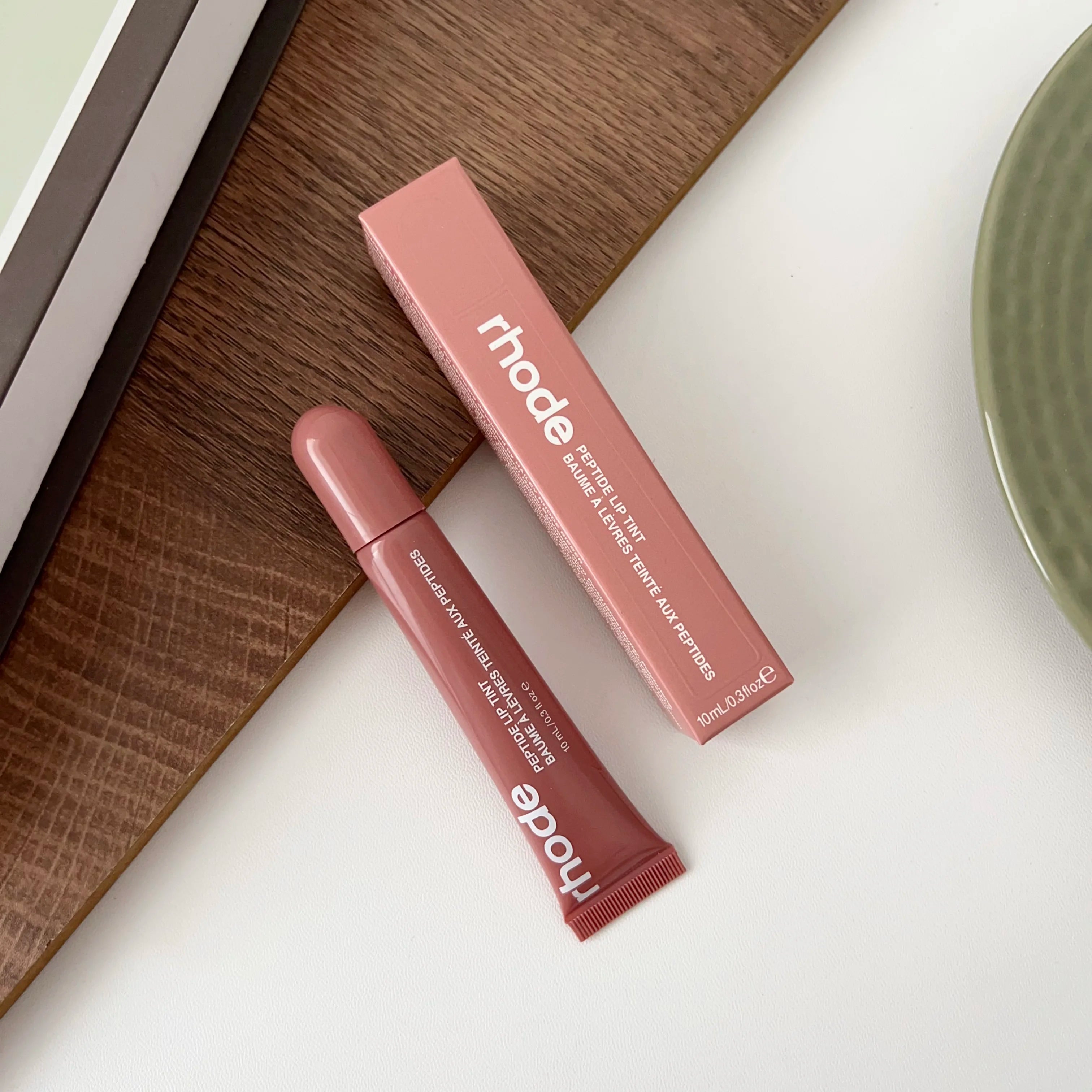 Rhode Lip Glosses Plump Moisturizing Lip Glaze Cinnamon Roll Oil Long Lasting Nourishing Lipstick Care Make up For Women Girls