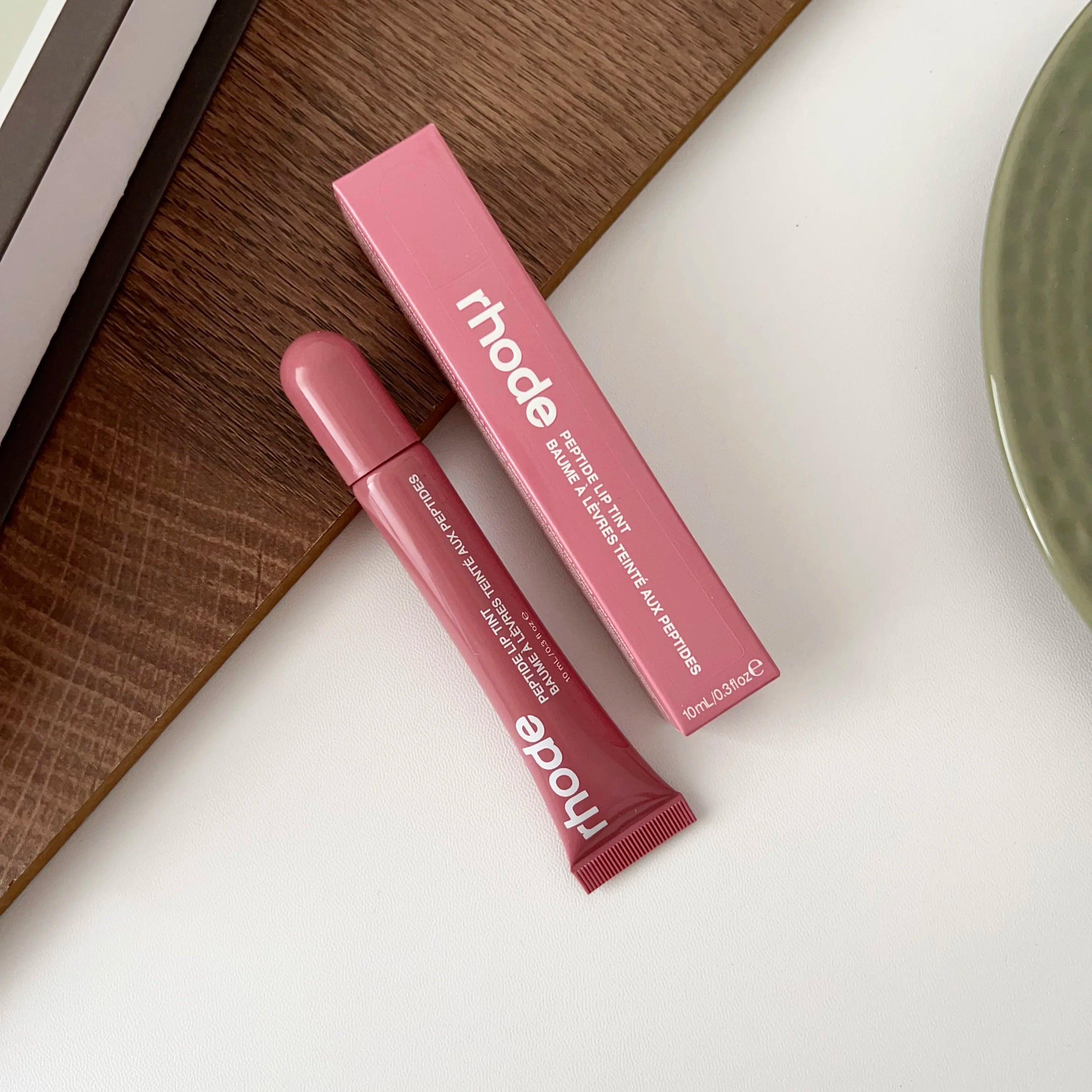 Rhode Lip Glosses Plump Moisturizing Lip Glaze Cinnamon Roll Oil Long Lasting Nourishing Lipstick Care Make up For Women Girls