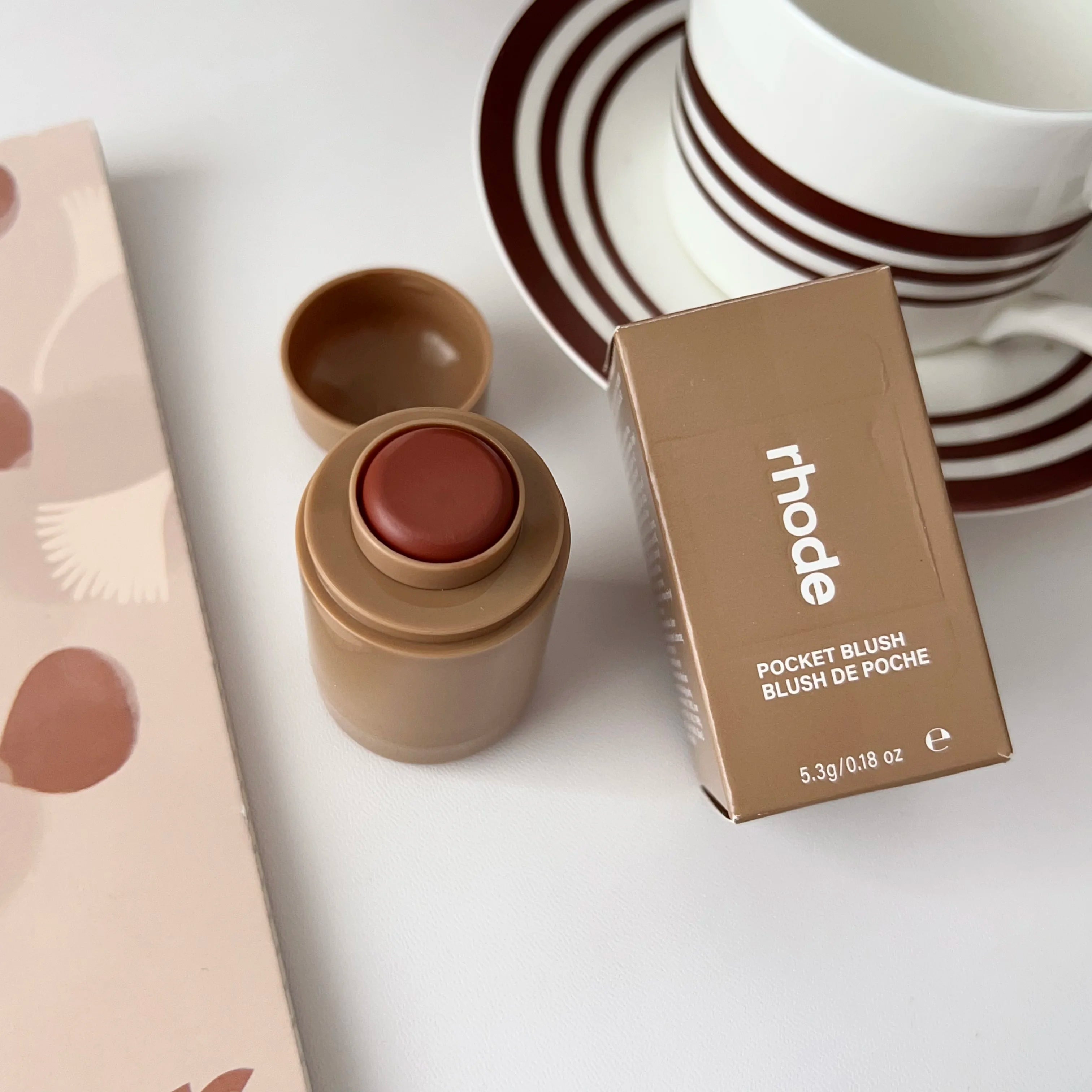 RHODE Makeup Cheek Blush Cream Blusher Stick Lip Gloss Phone Case For iPhone New Toast SALTY TAN Raspberry Espresso Lipstick INS