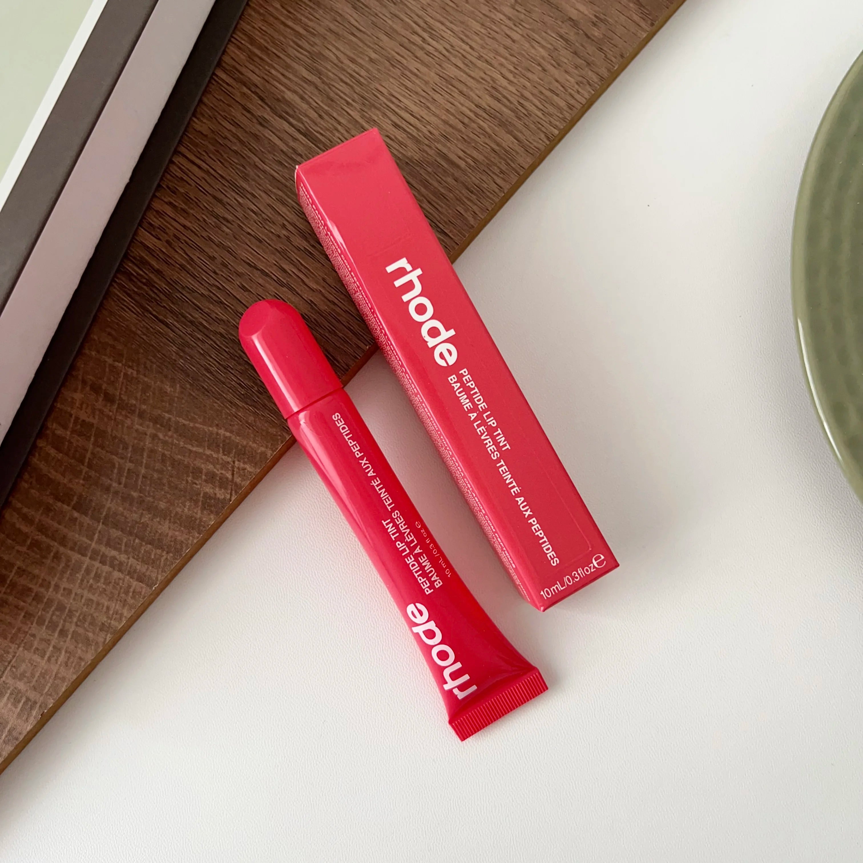 Rhode Lip Glosses Plump Moisturizing Lip Glaze Cinnamon Roll Oil Long Lasting Nourishing Lipstick Care Make up For Women Girls