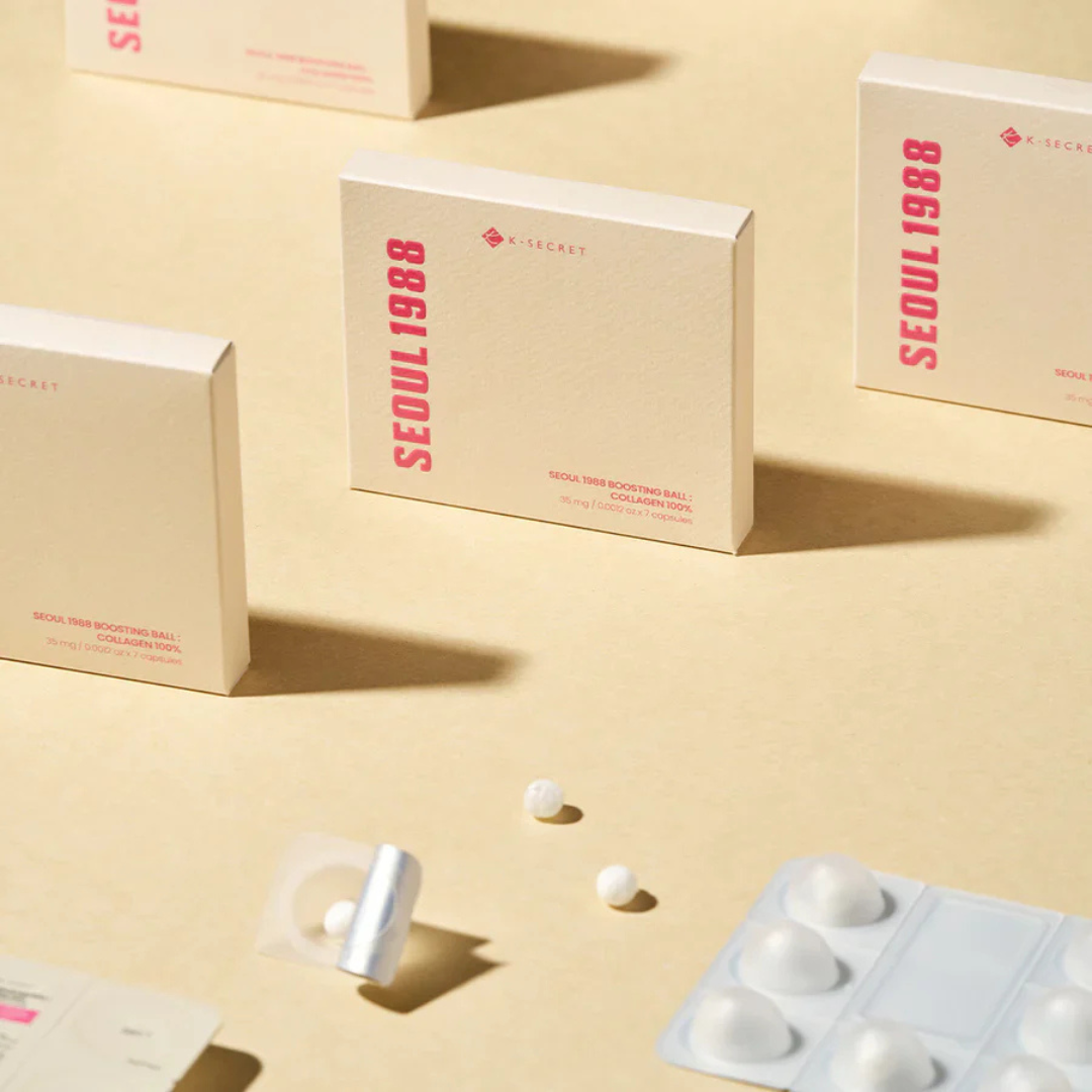 SEOUL 1988 Boosting Ball : Collagen 100% - 7 Capsules