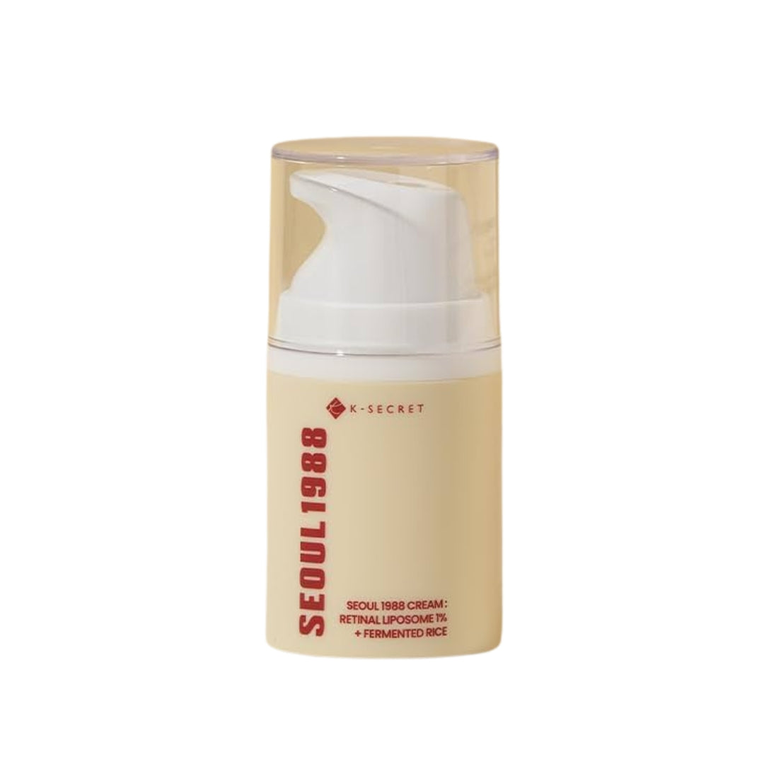 SEOUL 1988 Cream : Retinal Liposome 1% + Fermented Rice - 50 ml
