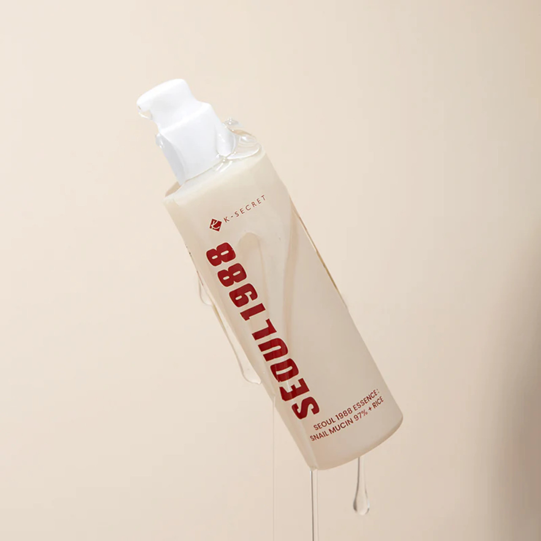 SEOUL 1988 Essence : Snail Mucin 97% + Rice - 100 ml