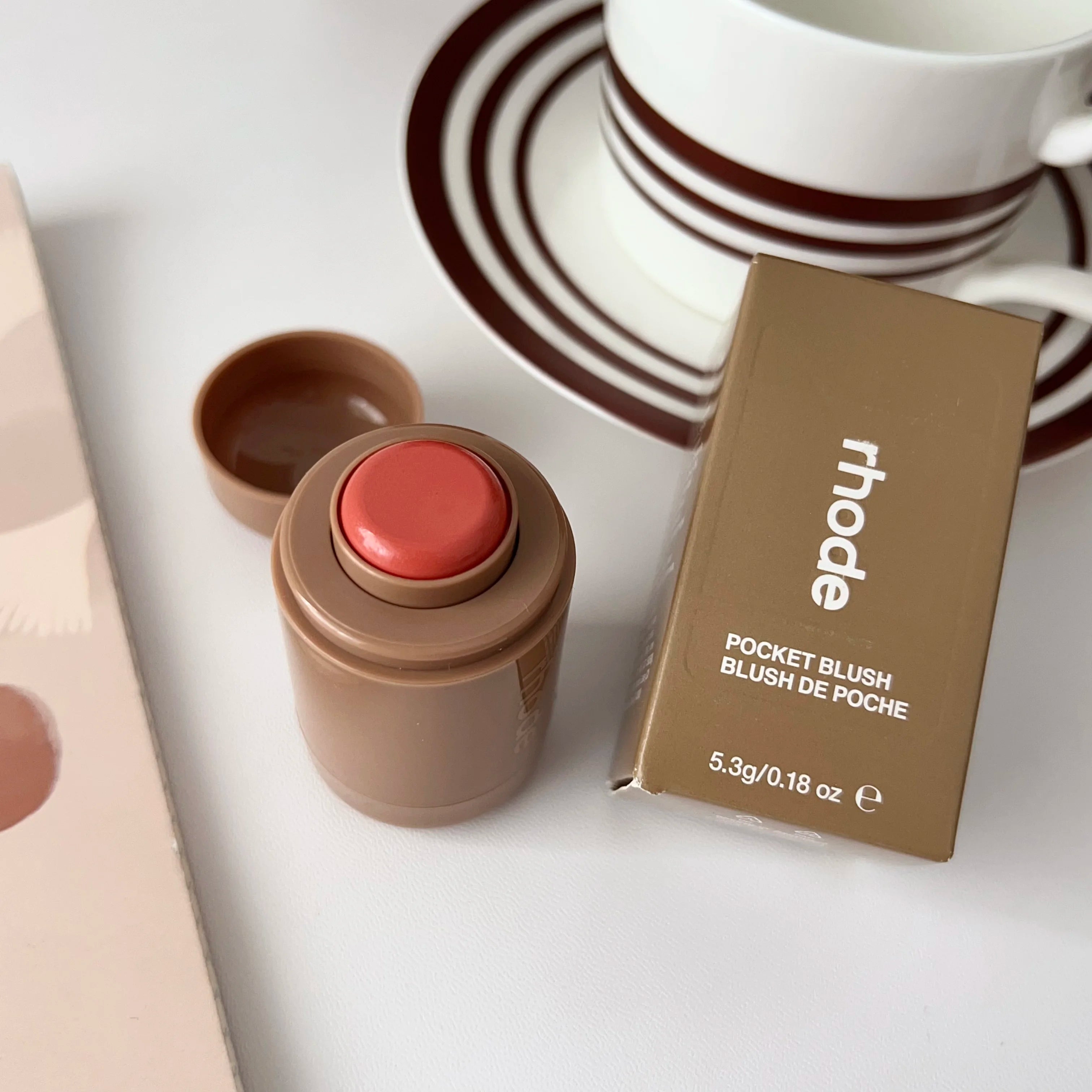 RHODE Makeup Cheek Blush Cream Blusher Stick Lip Gloss Phone Case For iPhone New Toast SALTY TAN Raspberry Espresso Lipstick INS