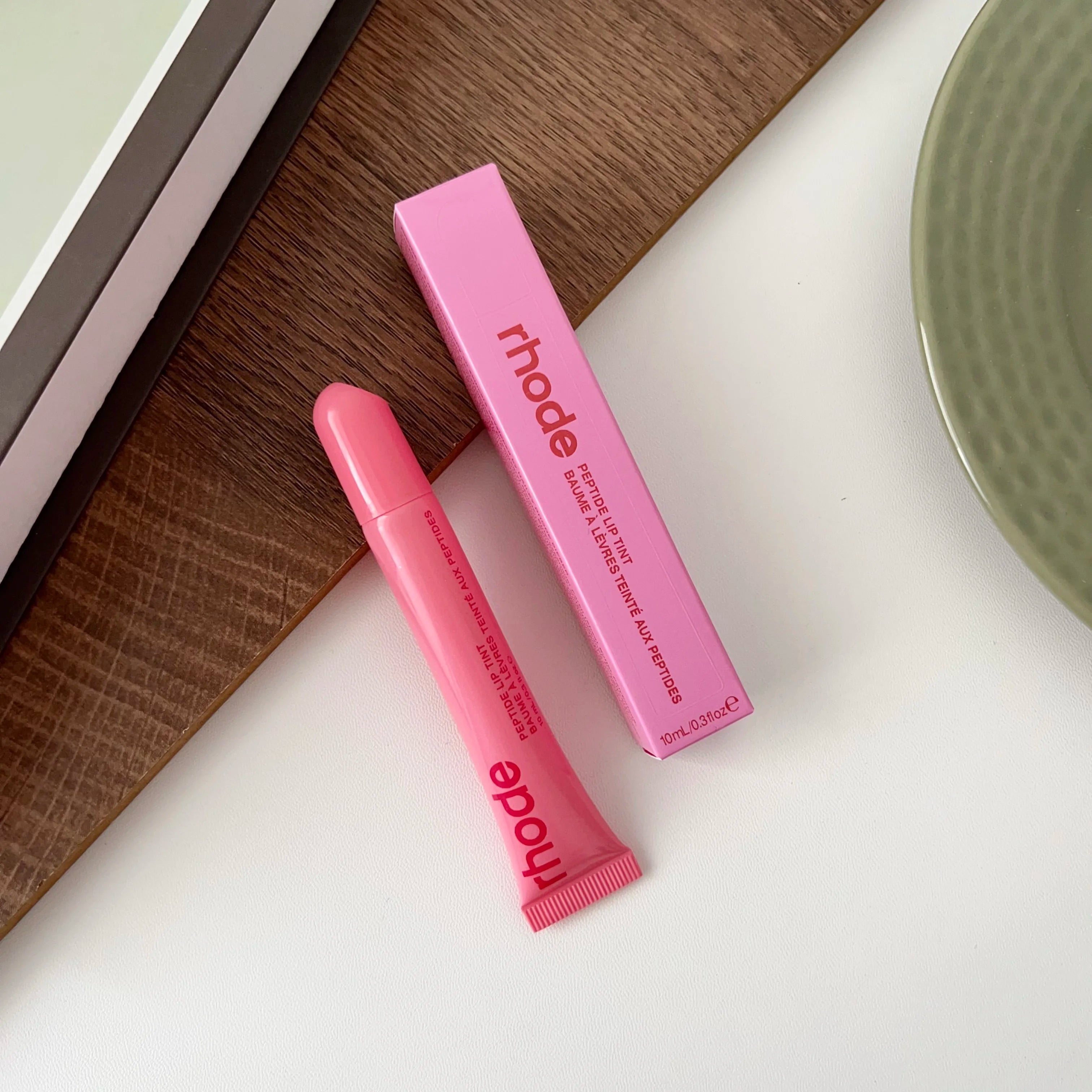 Rhode Lip Glosses Plump Moisturizing Lip Glaze Cinnamon Roll Oil Long Lasting Nourishing Lipstick Care Make up For Women Girls