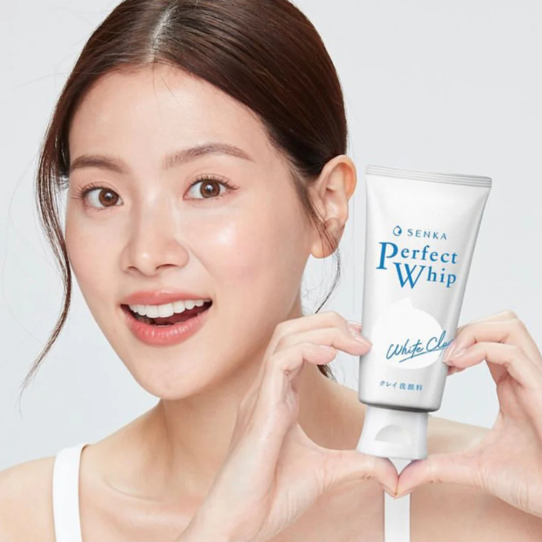 Senka Perfect Whip White Clay Beauty Face Foam - 100 g