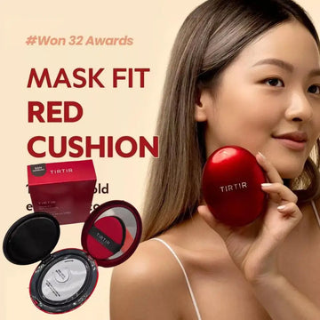 Cushion Refill Foundation TIRTIR Long-lasting Fit High Coverage Foundation Sun Protection Cushion Compact Original Korean Makeup
