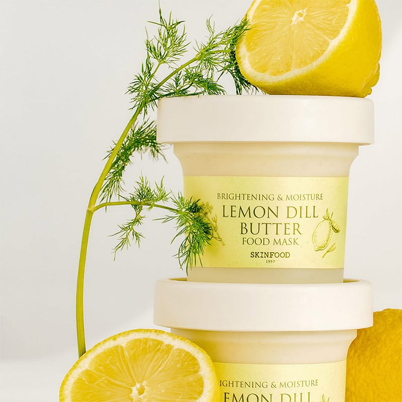 Lemon Dill Butter Food Mask
