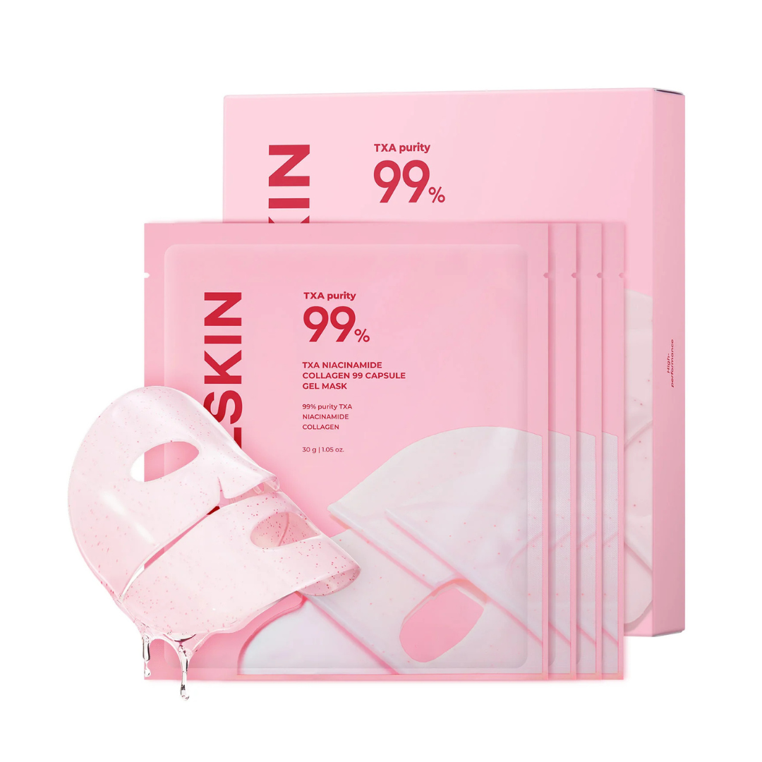 TXA Niacinamide Collagen 99 Capsule Gel Mask - 4 Sheet Masks