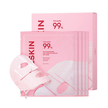 TXA Niacinamide Collagen 99 Capsule Gel Mask - 4 Sheet Masks
