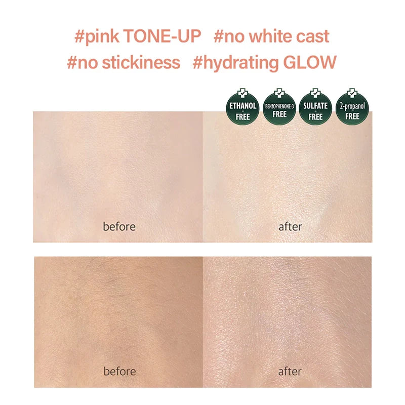 Waterfall Tone-Up Sonnencreme (Rosa)
