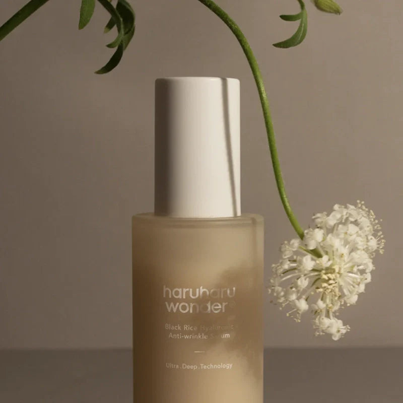 Schwarzes Reis-Hyaluron-Anti-Falten-Serum