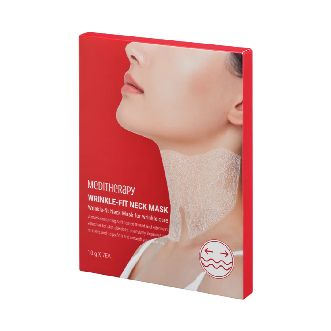 Wrinkle-Fit Neck Mask Set - 7 Sheet Masks