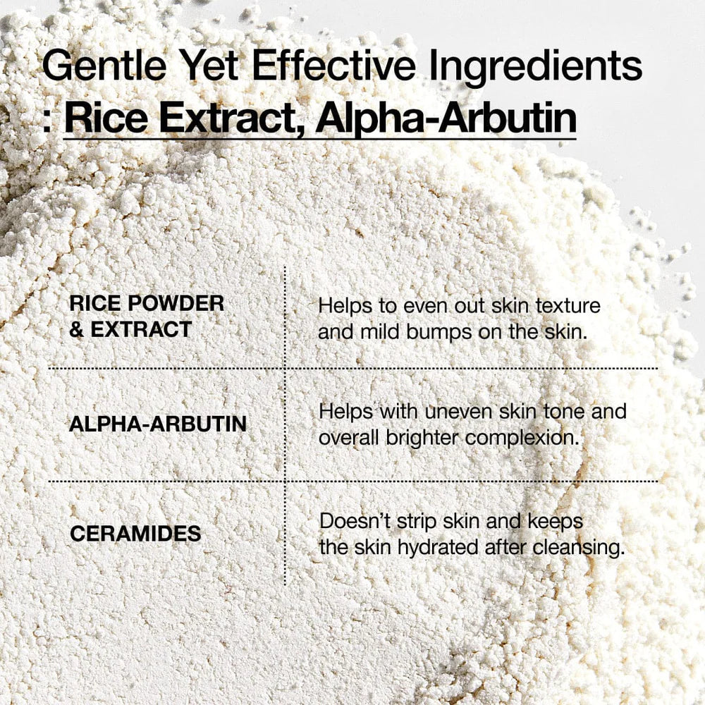 Rice Enzyme Brightening Cleansing Powder - Anua