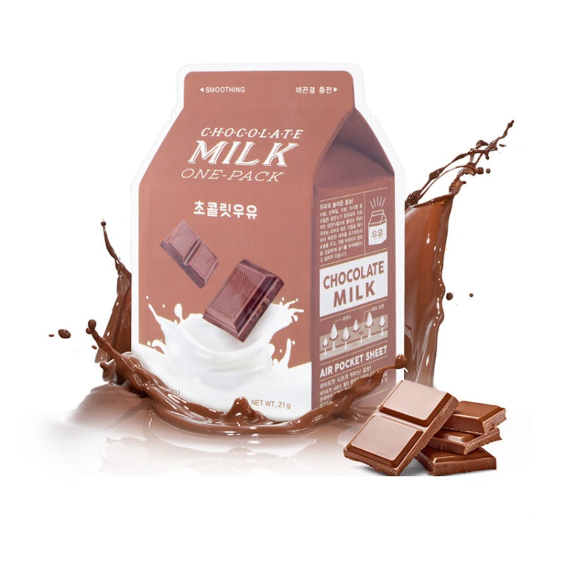 Milk One-Pack Facemask #Chocolate Milk