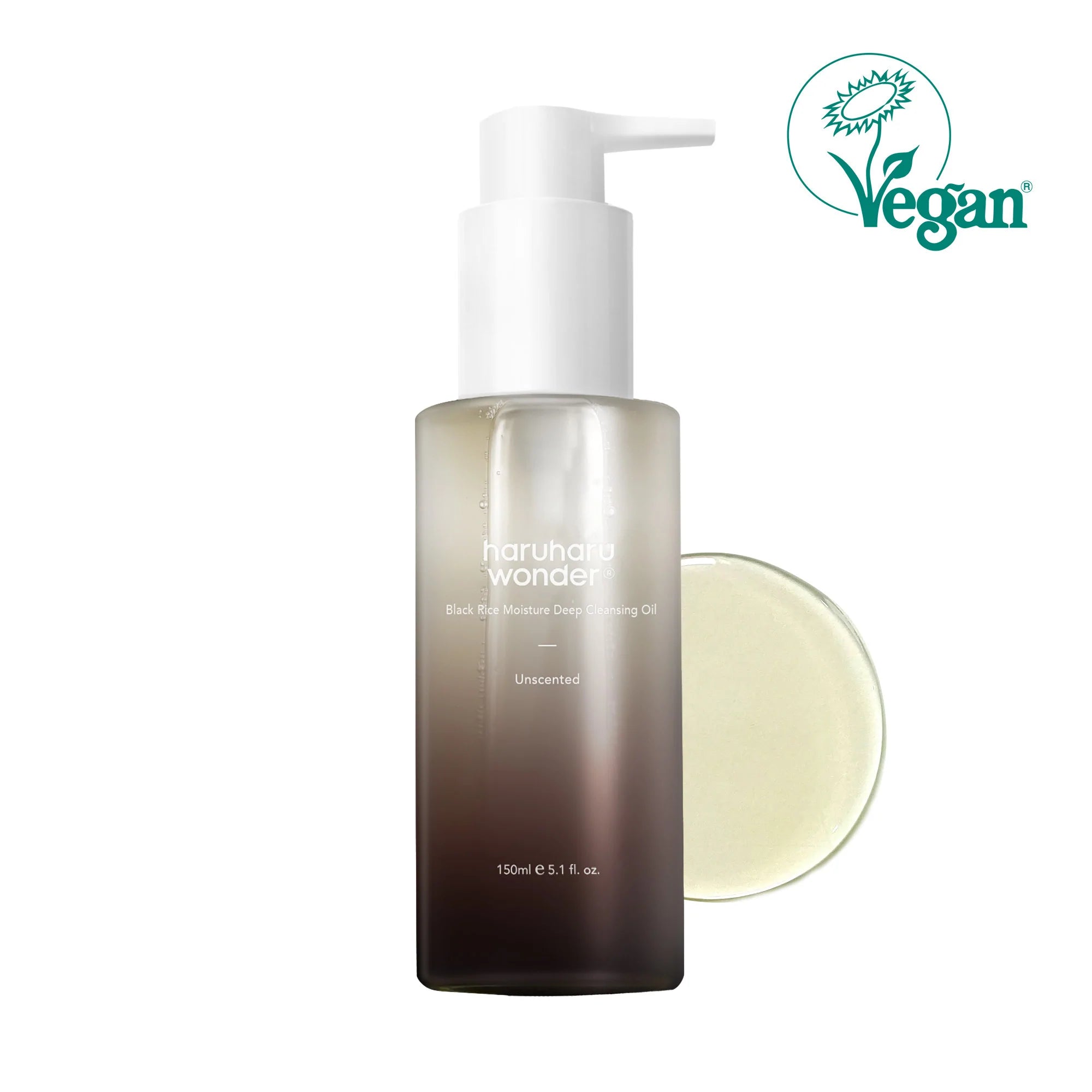 Black Rice Moisture Deep Cleansing Oil - Haruharu WONDER