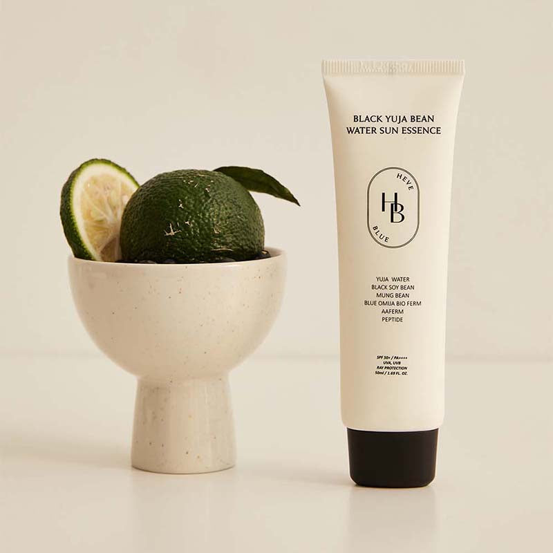 Schwarze Yuja-Bohnen-Wasser-Sonnenessenz