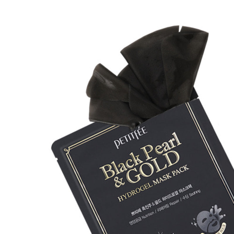 Black Pearl & Gold Hydrogel Mask Pack