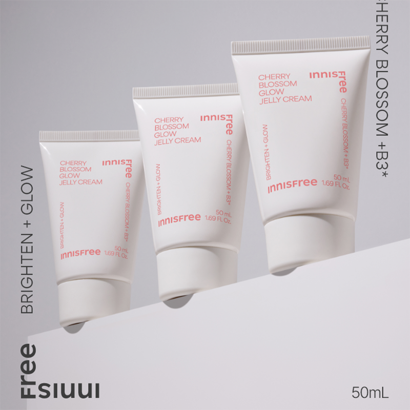 Kirschblüten-Glow-Geleecreme