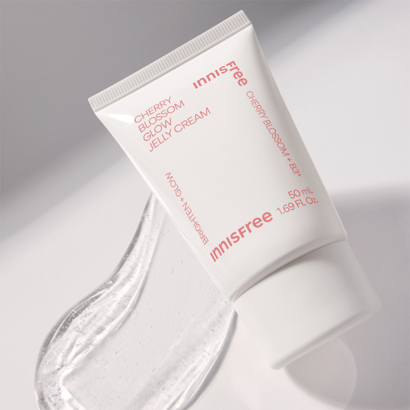 Kirschblüten-Glow-Geleecreme
