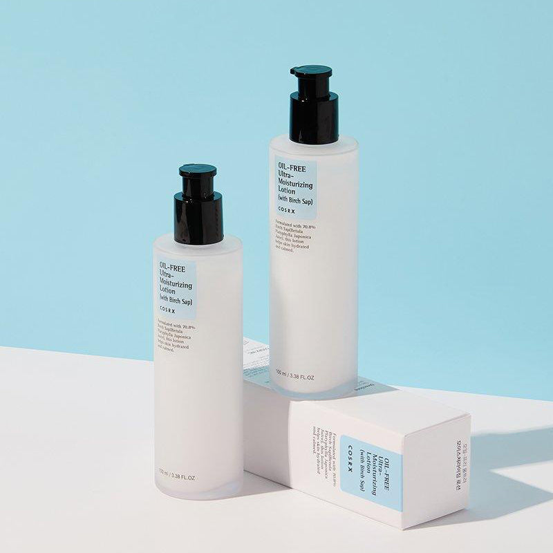 Ölfreie, ultra-feuchtigkeitsspendende Lotion